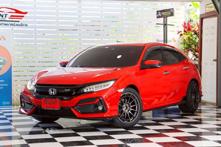 Honda Civic 2020 1.5 Turbo RS Sedan เบนซิน ไม่ติดแก๊ส เกียร์อัตโนมัติ แดง รูปที่ 3