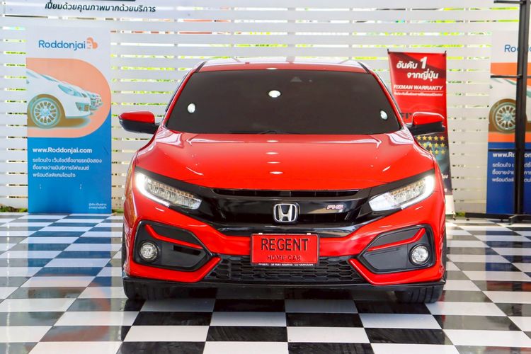 Honda Civic 2020 1.5 Turbo RS Sedan เบนซิน ไม่ติดแก๊ส เกียร์อัตโนมัติ แดง รูปที่ 2