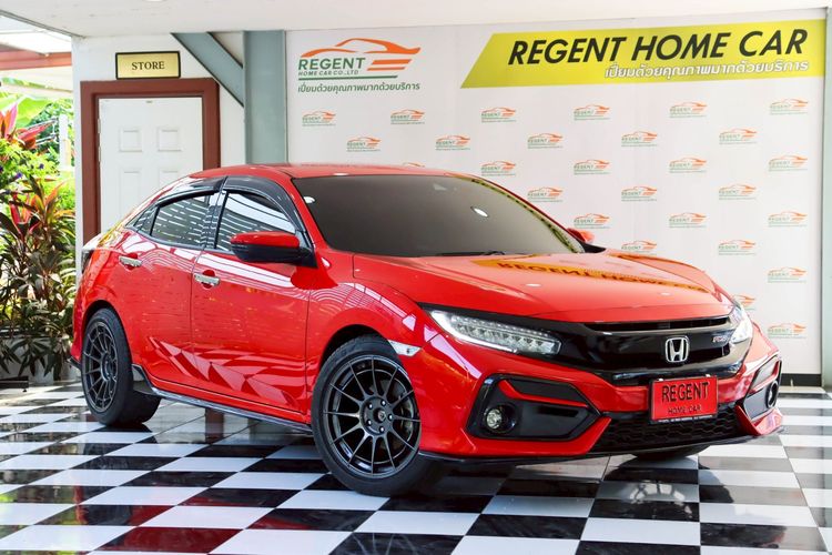 รถ Honda Civic 1.5 Turbo RS สี แดง