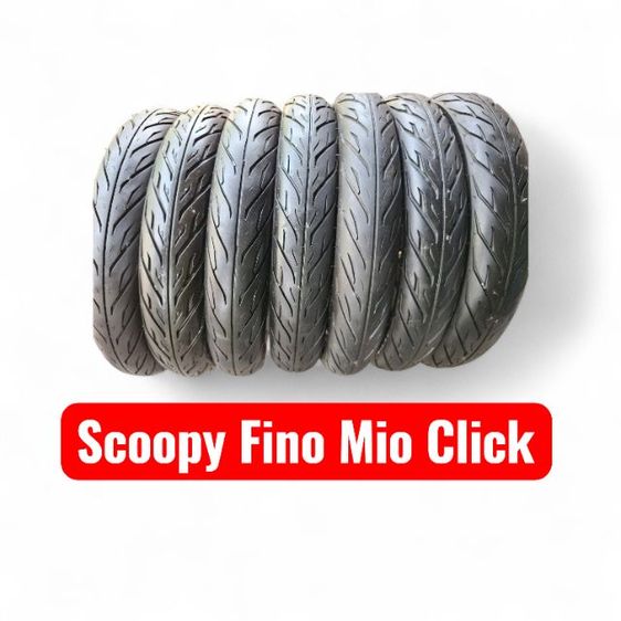 ยางมือ 2 ขอบ 14 คัดสภาพสวย ใช้ได้กับ Scoopy-i  Fino  Click  Spacy-i  ICON  AirBlade  Mio  Fino Stepอ่านรายละเอียด รูปที่ 2