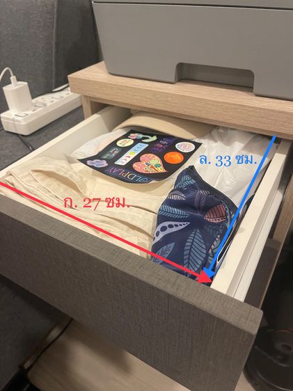 โต๊ะทำงานมือสอง สภาพเหมือนใหม่ รูปที่ 2