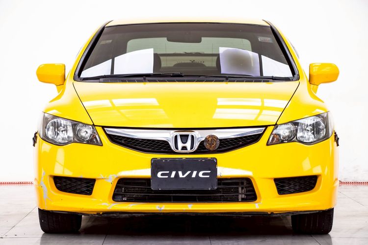 Honda Civic 2009 1.8 S i-VTEC Sedan เบนซิน ไม่ติดแก๊ส เกียร์อัตโนมัติ เหลือง รูปที่ 4