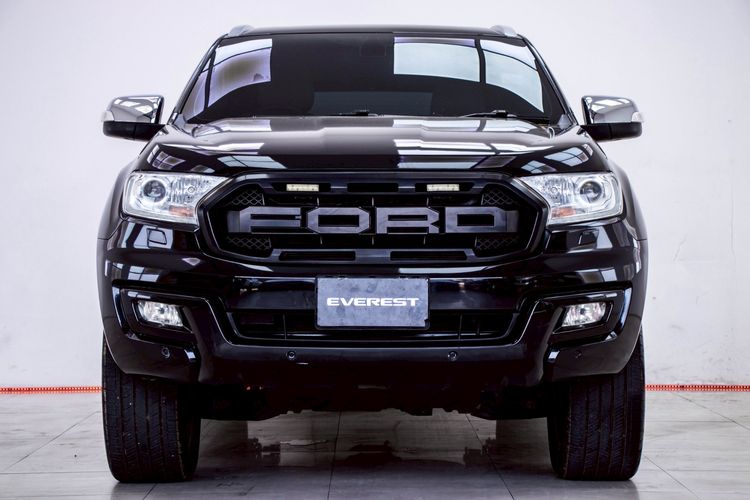 Ford Everest 2016 3.2 Titanium 4WD Utility-car ดีเซล ไม่ติดแก๊ส เกียร์อัตโนมัติ ดำ รูปที่ 4