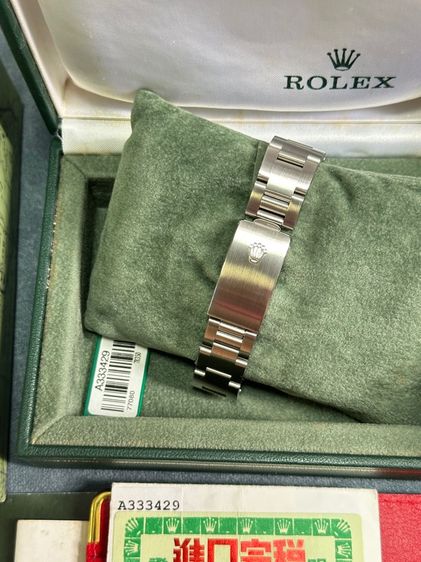 Rolex Oyster Perpetual Boy 31mm.หน้าดำ กล่องใบครบ รูปที่ 4