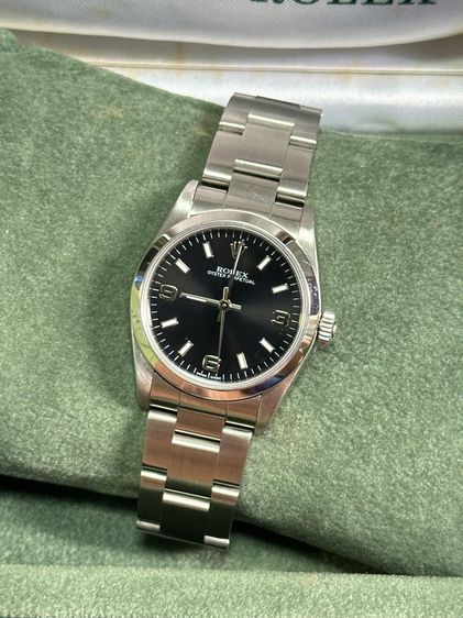 Rolex Oyster Perpetual Boy 31mm.หน้าดำ กล่องใบครบ รูปที่ 2