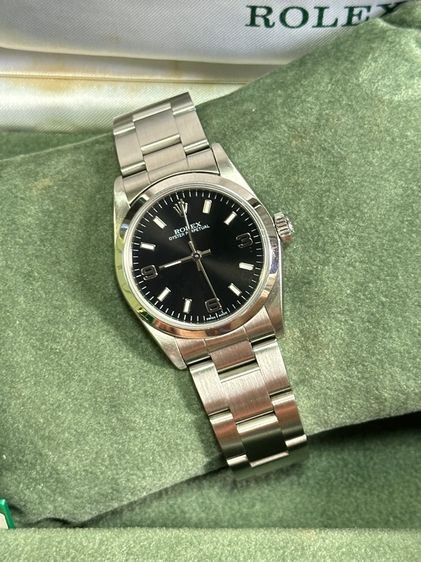 Rolex Oyster Perpetual Boy 31mm.หน้าดำ กล่องใบครบ รูปที่ 3