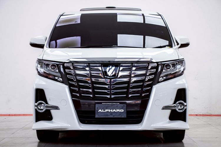 Toyota Alphard 2016 2.5 S C-Package Utility-car เบนซิน ไม่ติดแก๊ส เกียร์อัตโนมัติ ขาว รูปที่ 4