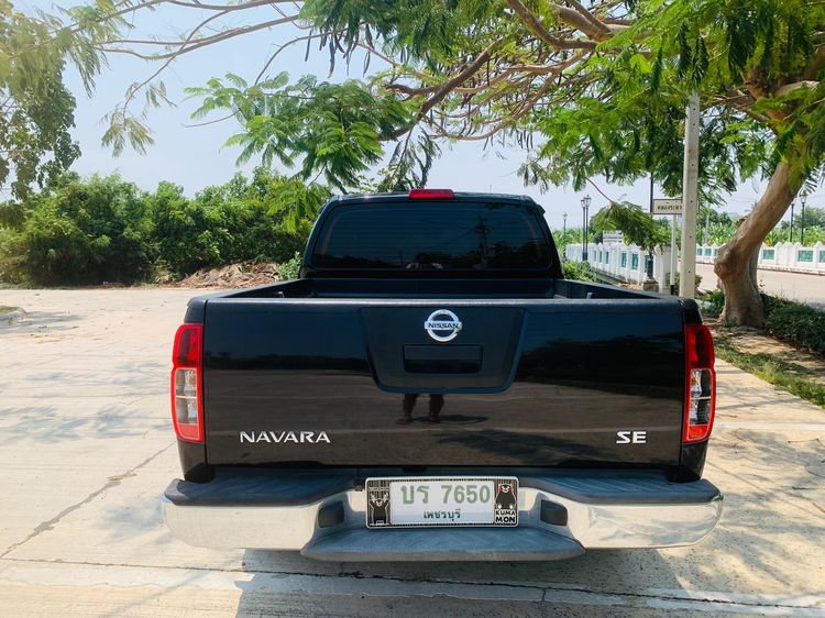 Nissan Navara 2011 2.5 S King Cab Pickup ดีเซล ไม่ติดแก๊ส เกียร์ธรรมดา ดำ รูปที่ 3