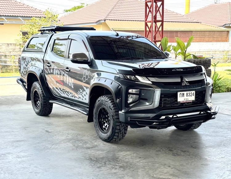 รถ Mitsubishi Triton 2.4 GT Premium 4WD สี เทา