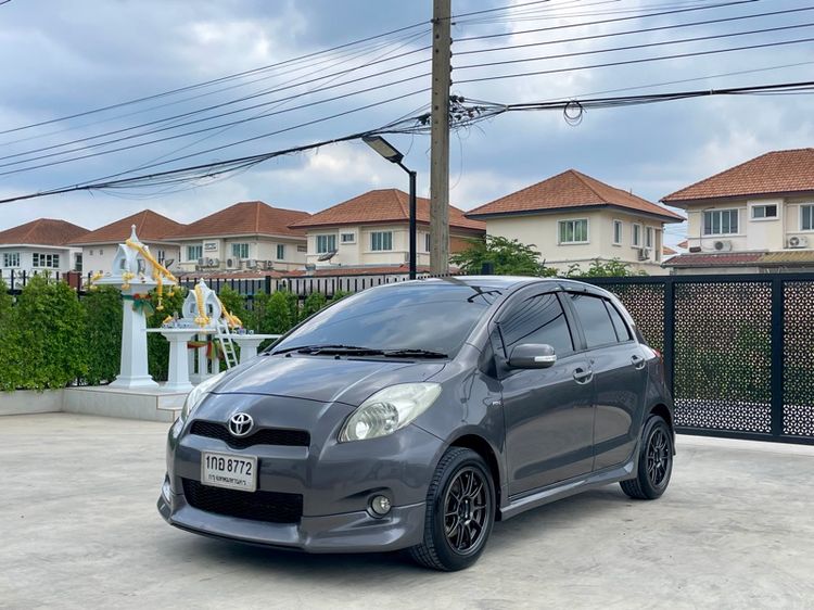 Toyota Yaris 2013 1.5 E Sedan เบนซิน ไม่ติดแก๊ส เกียร์อัตโนมัติ เทา