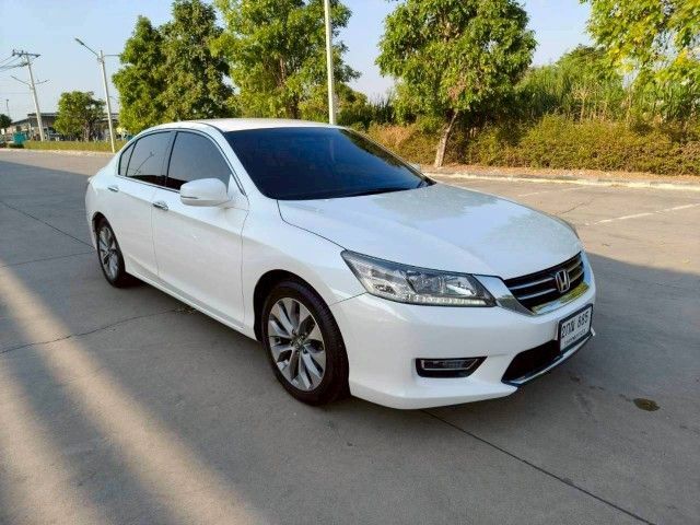 Honda Accord 2013 2.4 EL i-VTEC Sedan เบนซิน เกียร์อัตโนมัติ ขาว รูปที่ 2