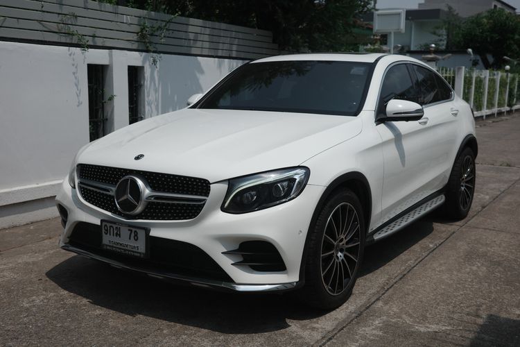 Mercedes-Benz GLC-Class 2019 GLC250 Sedan เบนซิน เกียร์อัตโนมัติ ขาว รูปที่ 2