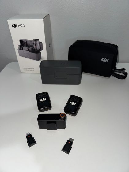 ขาย DJI Mic 2 Full Kit (2TX + 1RX + Charging Case) สภาพใหม่มาก รูปที่ 4