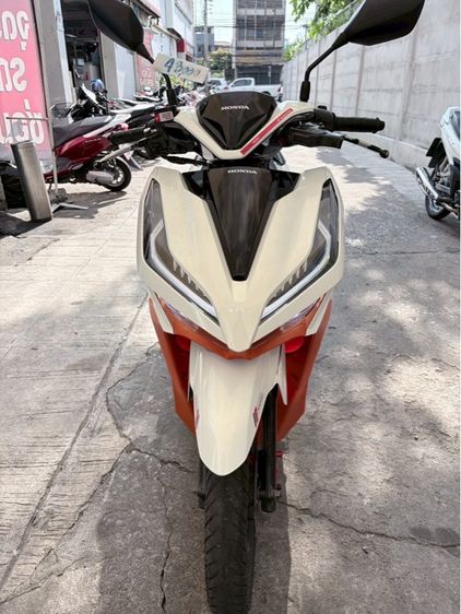HondaClick150 ขาวส้ม รูปที่ 9