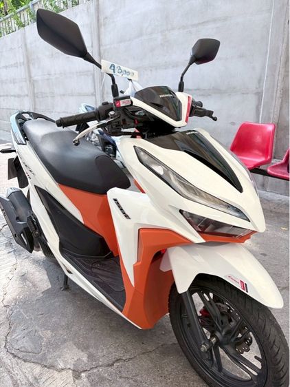 HondaClick150 ขาวส้ม