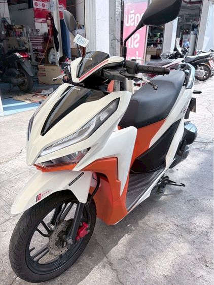 HondaClick150 ขาวส้ม รูปที่ 11
