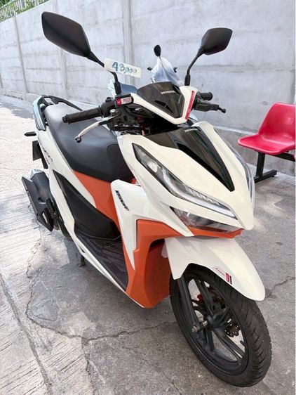 HondaClick150 ขาวส้ม รูปที่ 12
