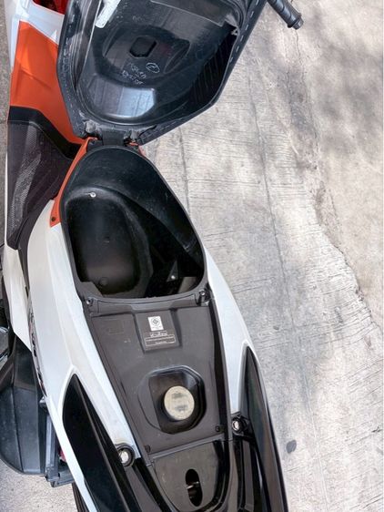 HondaClick150 ขาวส้ม รูปที่ 3