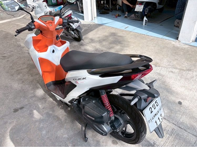 HondaClick150 ขาวส้ม รูปที่ 5