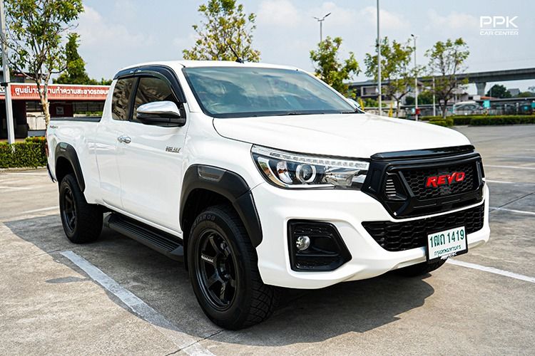 Toyota Hilux Revo 2018 2.4 Prerunner E Plus Pickup ดีเซล ไม่ติดแก๊ส เกียร์อัตโนมัติ ขาว รูปที่ 3