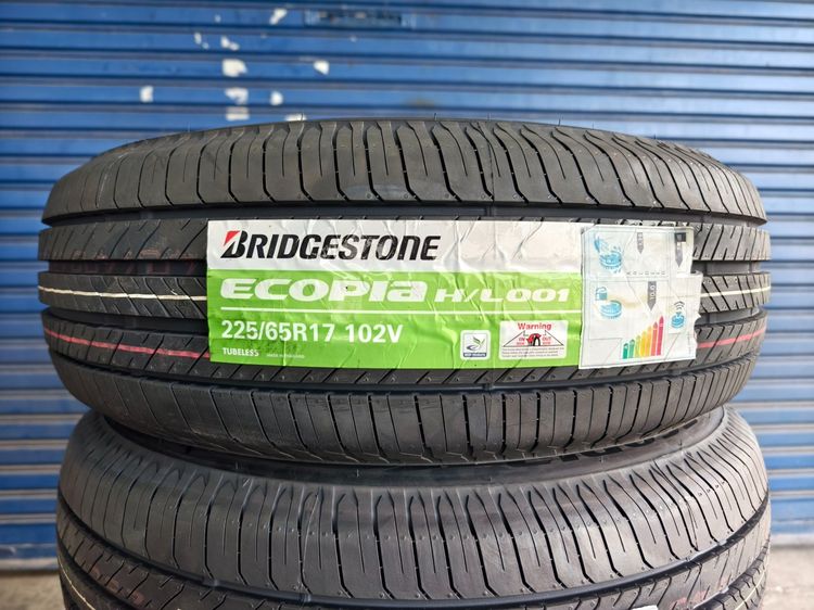 🏆 ยางใหม่ Bridgestone รุ่น Ecopia HL 001  ขนาด 225 65R17 ปี25 รูปที่ 2