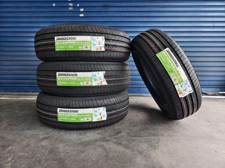 🏆 ยางใหม่ Bridgestone รุ่น Ecopia HL 001  ขนาด 225 65R17 ปี25