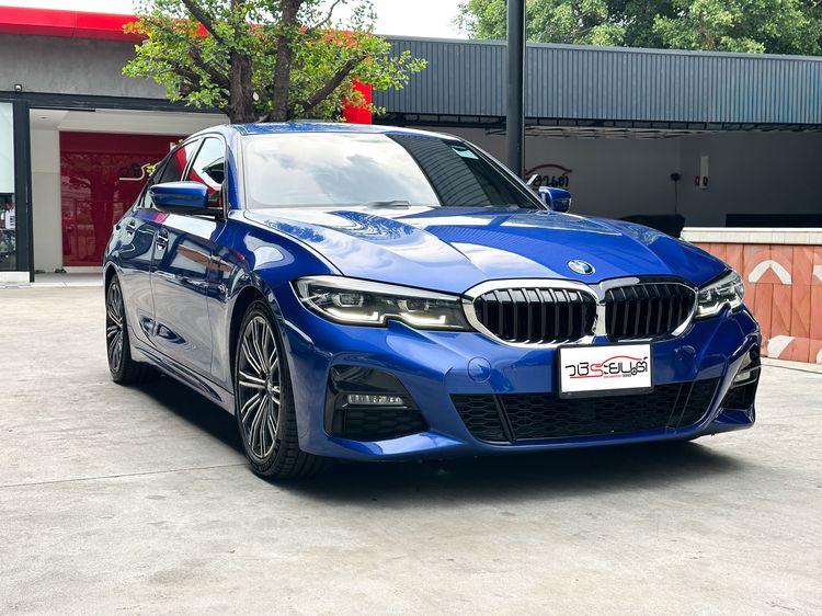 BMW Series 3 2020 330i Sedan เบนซิน เกียร์อัตโนมัติ น้ำเงิน รูปที่ 3