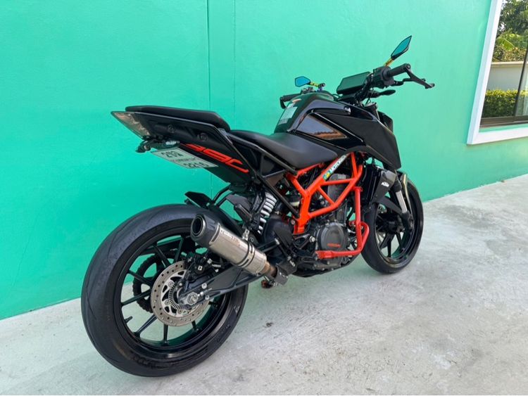 KTM 390 Duke สีดำ ปี17จด20 วิ่ง9,000โล  รถมือเดียว  รูปที่ 3