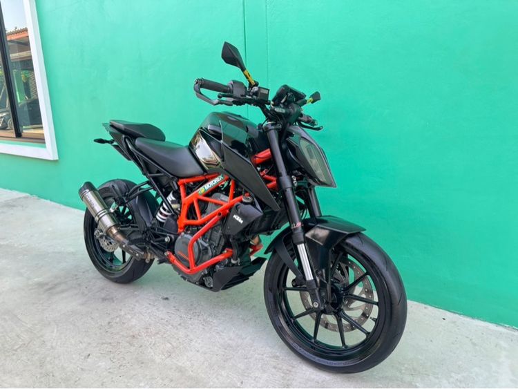 KTM 390 Duke สีดำ ปี17จด20 วิ่ง9,000โล  รถมือเดียว  รูปที่ 2
