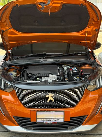 Peugeot 2008 2023 1.2 Allure Utility-car เบนซิน ไม่ติดแก๊ส เกียร์อัตโนมัติ ส้ม รูปที่ 4
