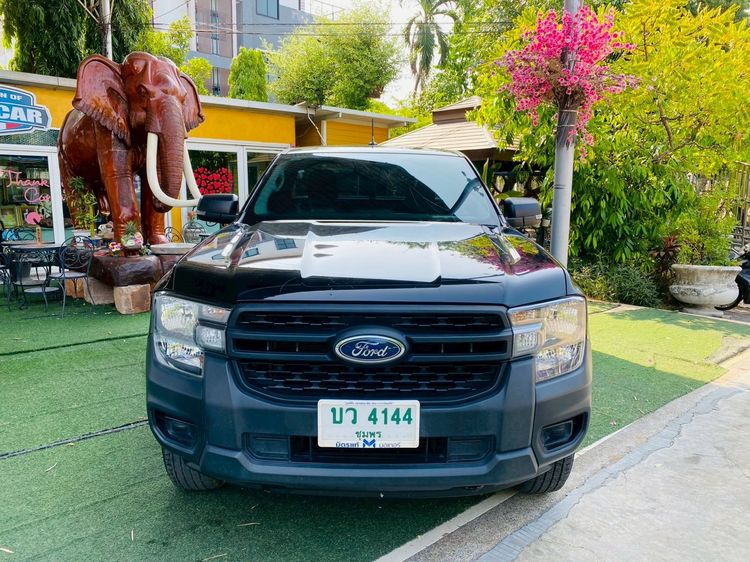 Ford Ranger 2024 2.0 Bi-Turbo 4WD Pickup ดีเซล ไม่ติดแก๊ส เกียร์ธรรมดา ดำ รูปที่ 2
