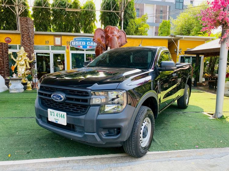 Ford Ranger 2024 2.0 Bi-Turbo 4WD Pickup ดีเซล ไม่ติดแก๊ส เกียร์ธรรมดา ดำ รูปที่ 4