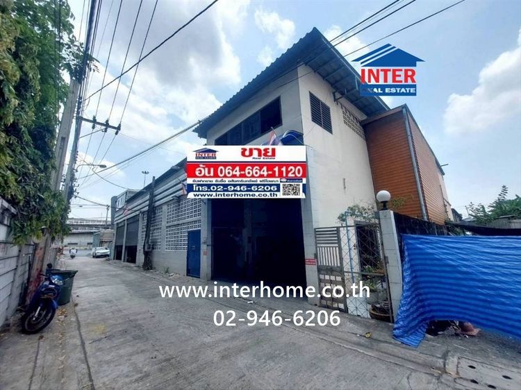 โกดัง + สำนักงาน 2 ชั้น 259 ตร.ว. โกดัง + สำนักงาน ซอยรามอินทรา95 ถนนรามอินทรา ถนนปัญญาอินทรา เขตคันนายาว กรุงเทพมหานคร