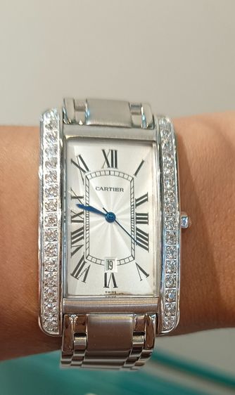 นาฬิกาข้อมือผู้หญิง Cartier Tank รูปที่ 2