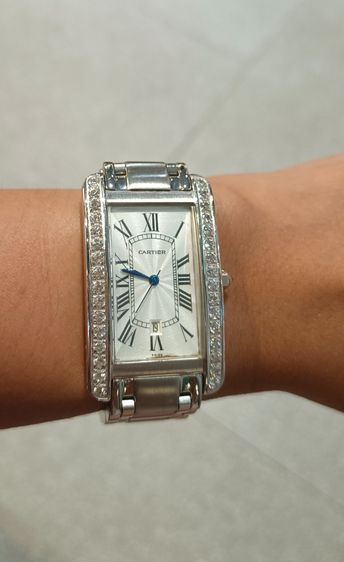 นาฬิกาข้อมือผู้หญิง Cartier Tank