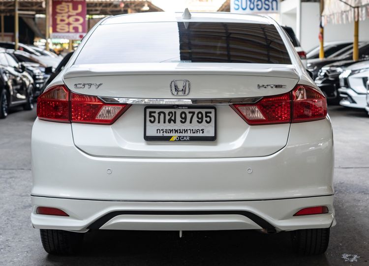 Honda City 2016 1.5 Sv i-VTEC Sedan เบนซิน ไม่ติดแก๊ส เกียร์อัตโนมัติ ขาว รูปที่ 4