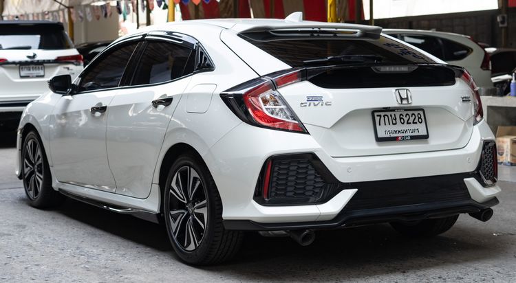 Honda Civic 2018 1.5 Turbo Sedan เบนซิน ไม่ติดแก๊ส เกียร์อัตโนมัติ ขาว รูปที่ 3