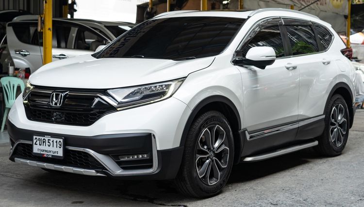 Honda CR-V 2021 2.4 ES 4WD Utility-car เบนซิน ไม่ติดแก๊ส เกียร์อัตโนมัติ ขาว รูปที่ 2