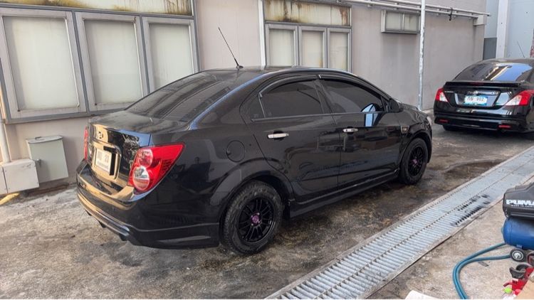 Chevrolet Sonic  2013 1.4 LT Sedan เบนซิน ไม่ติดแก๊ส เกียร์อัตโนมัติ ดำ รูปที่ 3