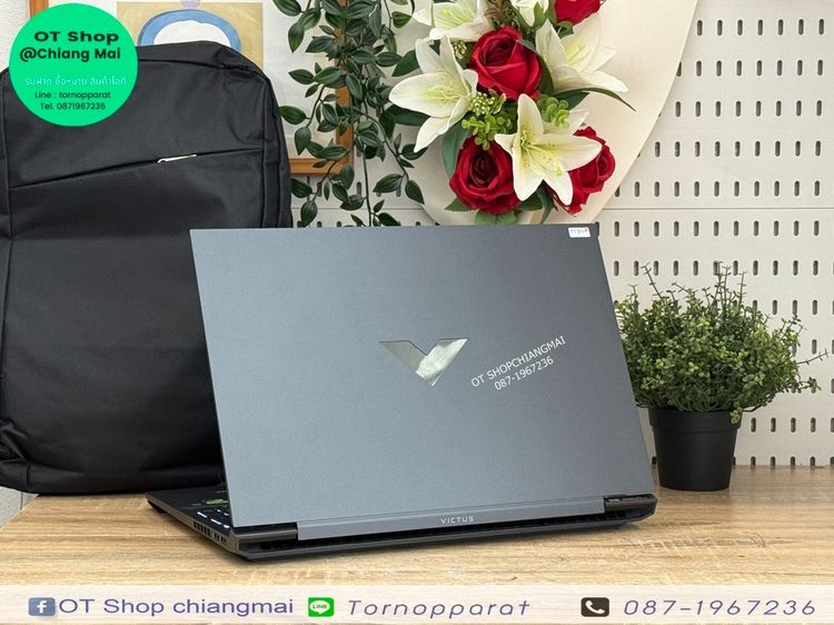 HP VICTUS 16-D1226TX (RAM 24 GB RTX 3060 6 GB) ราคา 22,900 บาท