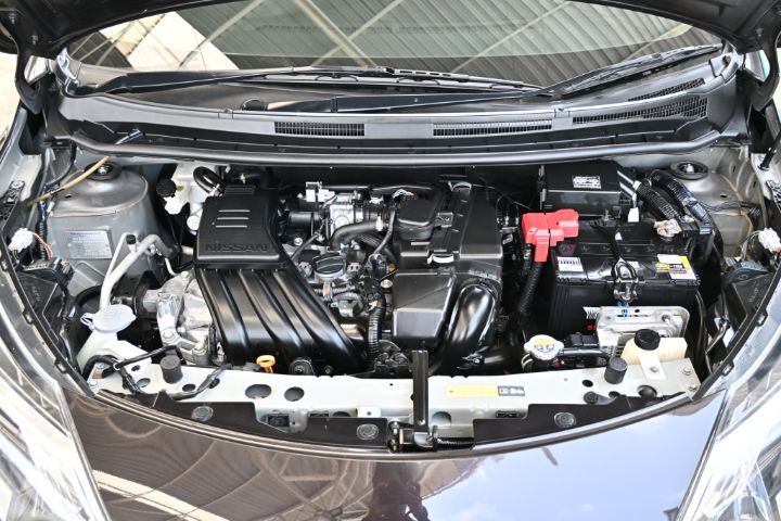 Nissan Note 2018 1.2 VL Sedan เบนซิน เกียร์อัตโนมัติ ดำ รูปที่ 4