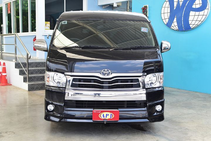 Toyota Ventury 2019 3.0 V Van ดีเซล เกียร์อัตโนมัติ ดำ รูปที่ 2