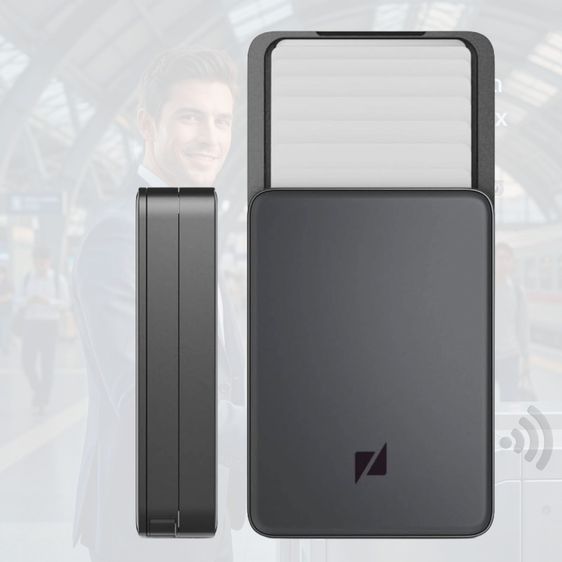 อื่นๆ อื่นๆ ไม่ระบุ อื่นๆ กระเป๋าสตางค์ฉลาด Zenlet 3 Pro Max l แตะจ่าย2ด้าน RFID Safe