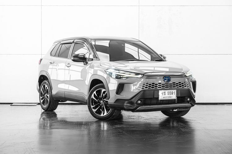 Toyota Corolla Cross 2025 1.8 HEV Premium Utility-car ไฮบริด ไม่ติดแก๊ส เกียร์อัตโนมัติ เทา รูปที่ 2