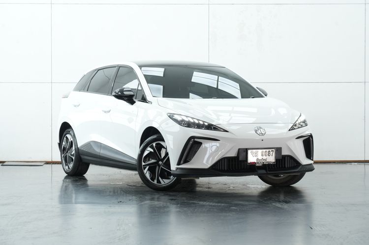 MG MG4 2023 Electric Sedan ไฟฟ้า ไม่ติดแก๊ส เกียร์อัตโนมัติ ขาว รูปที่ 2