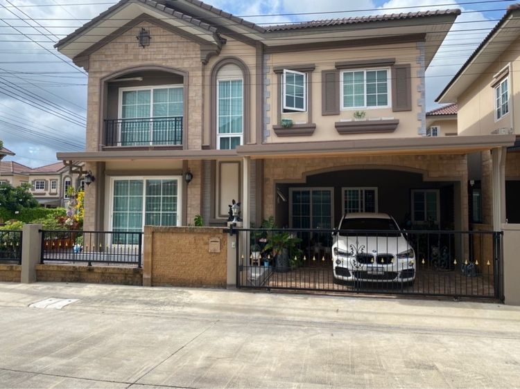 ให้เช่าบ้านแฝด โกลเด้นนีฌอ บางแค หลังมุม บ้านใหม่ เจ้าของอยู่เอง