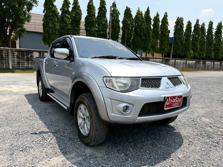Mitsubishi Triton 2012 2.5 GLS Plus Pickup ดีเซล ไม่ติดแก๊ส เกียร์อัตโนมัติ เทา รูปที่ 3