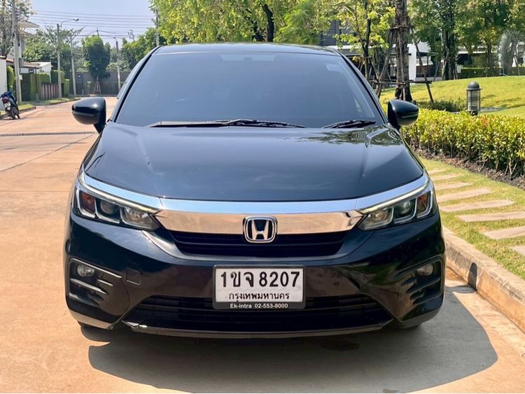 Honda City 2020 1.0 SV Sedan เบนซิน ไม่ติดแก๊ส เกียร์อัตโนมัติ ดำ