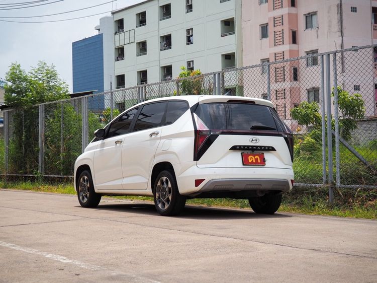 Hyundai Stargazer 2023 1.5 Smart 6 Utility-car เบนซิน ไม่ติดแก๊ส เกียร์อัตโนมัติ ขาว รูปที่ 4