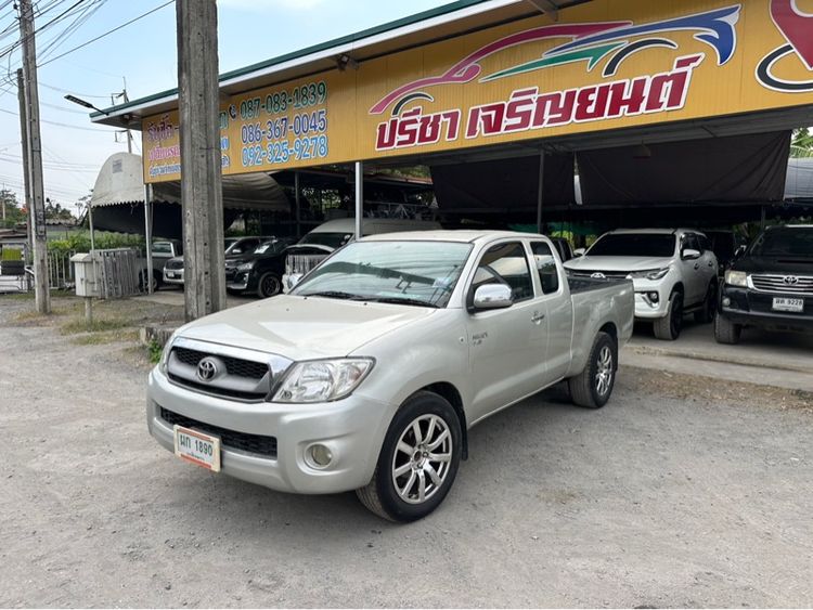 Toyota Hilux Vigo 2011 2.5 J Pickup ดีเซล ไม่ติดแก๊ส เกียร์ธรรมดา บรอนซ์เงิน